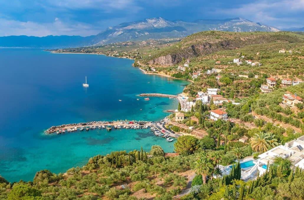 Kitriaí Coastal Stone Hideaway With Stunning Sceneryヴィラ エクステリア 写真
